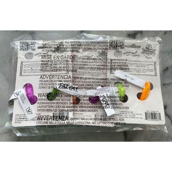 3 Fat Cat Classic Springy Worms Catnip Toy 2 Cnt Ea - Picture 2 of 3